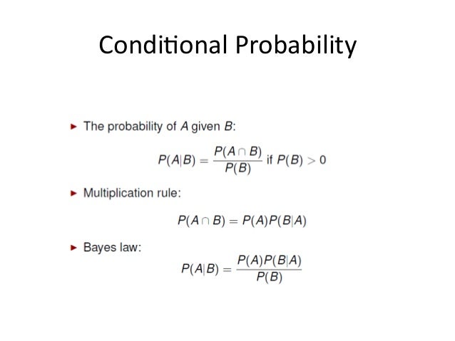Basic Probability Theory